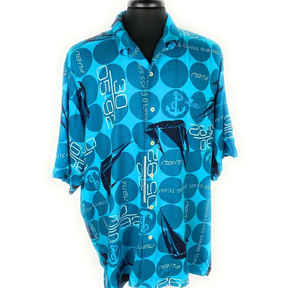 FUBU World Class Sailing Team Vintage Mens